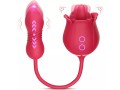 vibromasseur-rose-a-18-battements-avec-gode-de-poussee-small-0